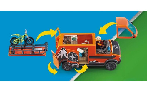 Playmobil camioneta De Aventura Off Road 77 Piezas