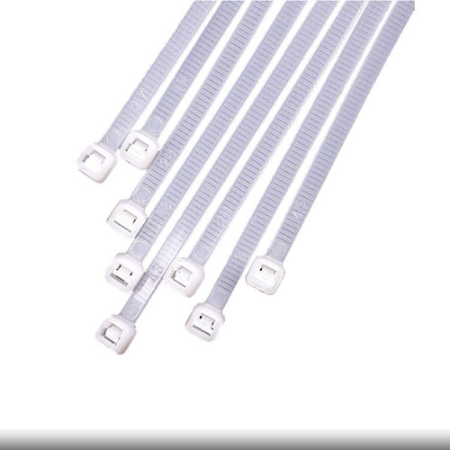Imagen 1 de 5 de Amarra Plástica Multiusos Para Cable 4.8 X200mm Nylon 100u