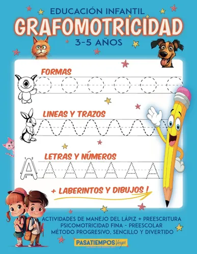Grafomotricidad 3, 4 Y 5 Años - Educación Infantil - Activid