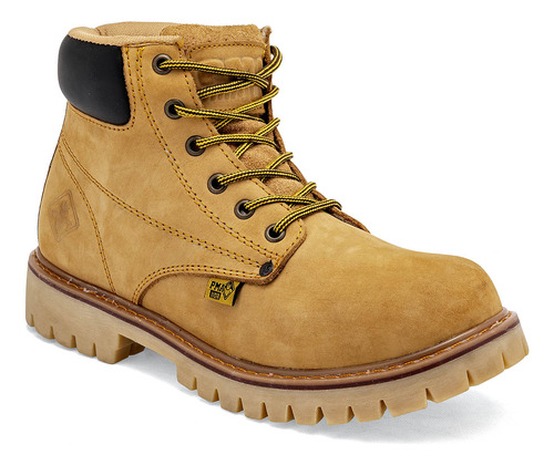 Botin  Pma Jjdr 036 Color Amarillo Para Hombre Tx8