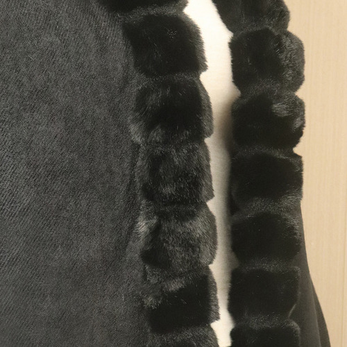 Capa Chal De Mujer De Invierno, Chaqueta De Punto De Moda