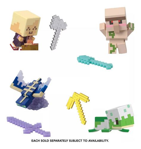 Minecraft Vanilla Figura De Acción Mini Mining Fantasma