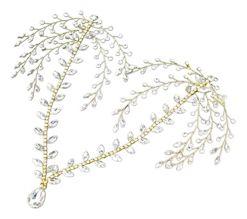 Diadema Para La Frente Para Mujer Con Forma De Gota De Agua,
