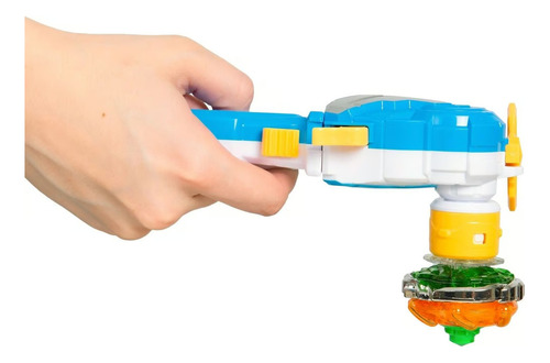 Infinity Nado | Jade Bow Advanced | Trompo Tipo Beyblade Verde