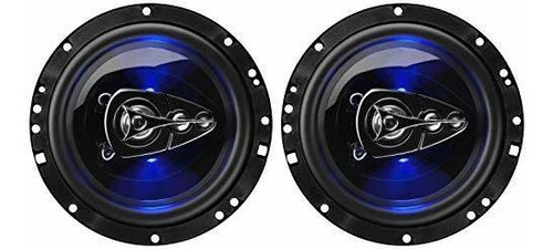 Bocinas Para Carro Boss Be654 6.5  - Blue Light, 300w, 4 V