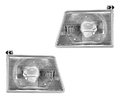 Par De Faros Depo Ford Econoline 1997 1998 1999 2000 2001