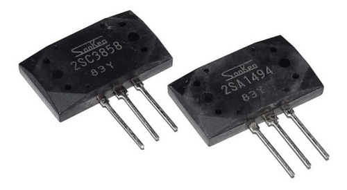 2sc3858/2sa1494 Par Transistores Salida Audio 200 - Sge00145