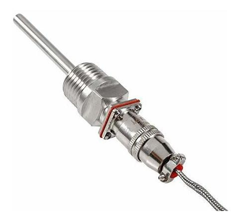 Rtd Pt100 Sensor Temperatura Termopar 1 2 Npt Conector 3 Kd