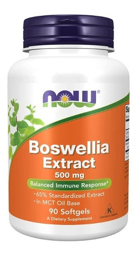 Extracto De Boswellia 500 Mg 90 - Unidad a $1615
