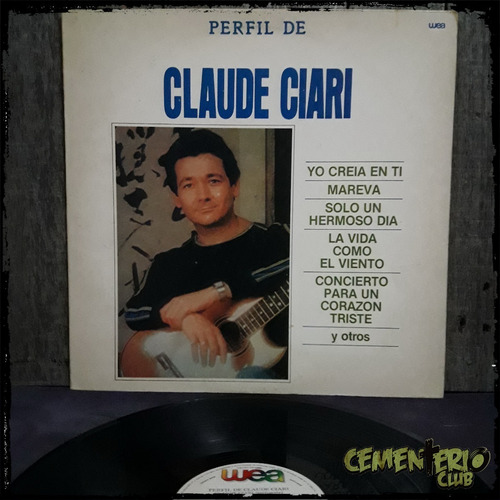 Claude Ciari - Perfil De Claude Ciari - Vinilo Lp