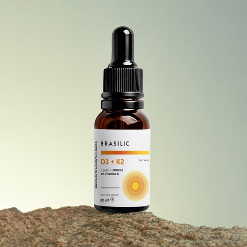 Vitamina D3 Liquida K2 5 Gotas 2000ui De Vitamina D 20ml