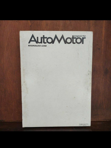 Anuário Automotor Reginaldo Leme 97/98 Autografado