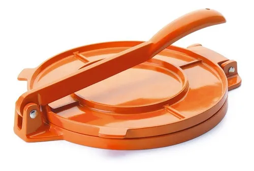 Prensa Para Hacer Tortillas Marca Ibili Color Naranja Prensa Tortillas