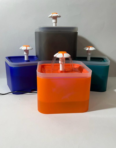 Fuente De Agua Para Gatos Y Perros Bebedero Automático