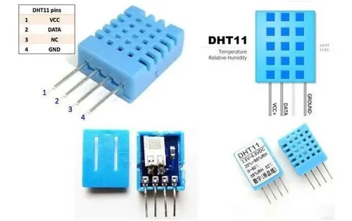 Modulo Dht11 Sensor De Temperatura Humedad Dht 11 Arduino