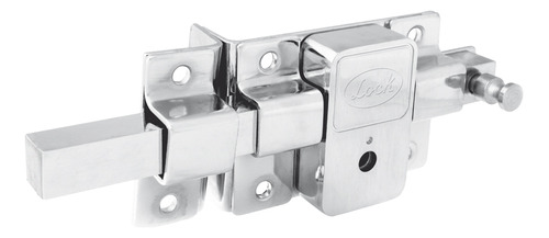 Cerradura Derecha Barra Libre; Tetra Cromo Brillante Lock