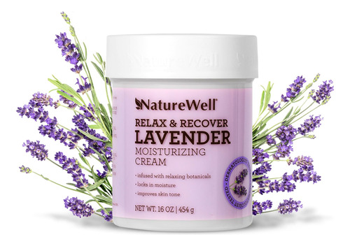 Nature Well Crema Hidratante Suave Y Suavizante De Lavanda .