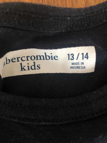 Musculosa Para Niños De Abercrombie Talle 13/14 Usada