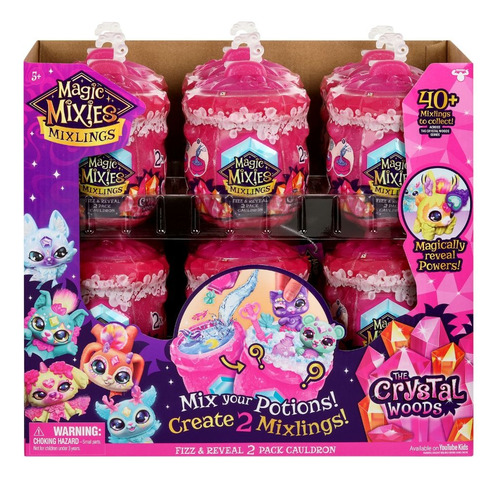 Caldeirao Surpresa Mixlings Twin Pack Crystal Woods