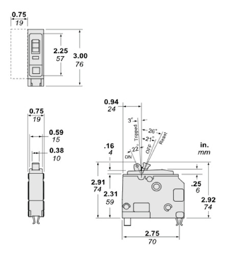 Pack 2 Pastilla Termomagnético Itm Qo140 1 Polo 40a 120/240