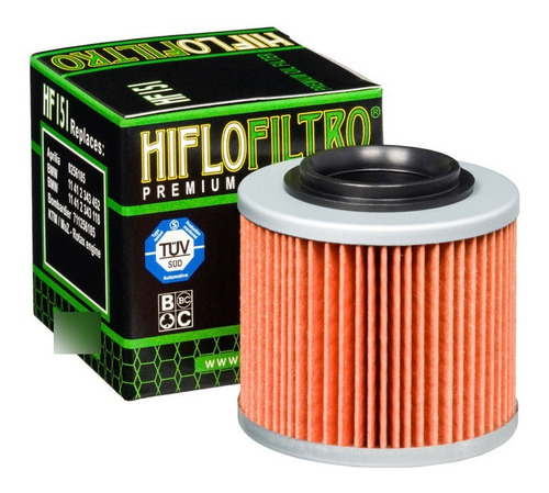 Filtro De Aceite Hiflo Hf151 Bmw F 650 Gs Mono - Sti Motos