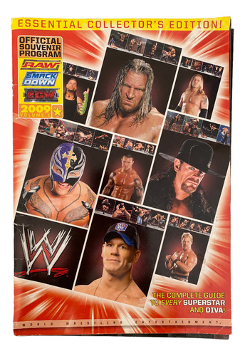 Programa Oficial Wwe 2009 Official Souvenir Program Vol. 1