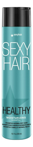  Shampoo Hidratante Sexy Hair 300 Ml, Saludable, Desenredante y Brillo, Libre de Sulfato Para Todo Tipo de Cabello