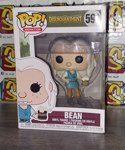 Funko Pop Bean #591 Disenchantment Animation Original (Usado)