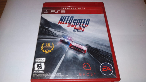 Need For Speed: Rivals  Greatest Hits Ps3 Físico Usado