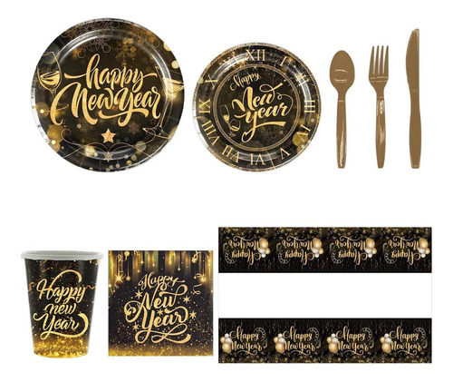 Elementos Festivos Para Año Nuevo, Mxnyy-005, 5 Kits De Año