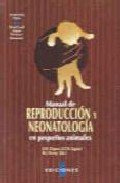 Libro Manual De Reproducción Y Neonatología En Pequeños Anim