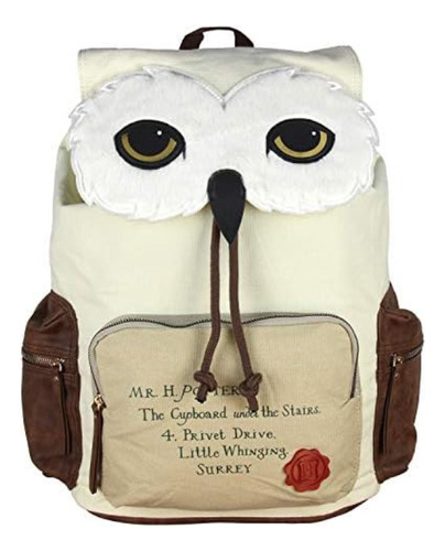 Bioworld Harry Potter Mochila Hedwig Owl Hogwarts Carta