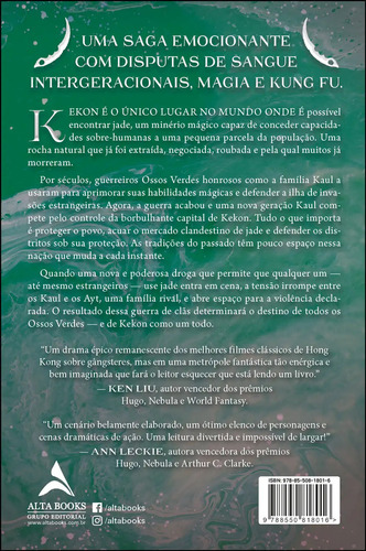Livro Cidade De Jade de Fonda Lee edição 1, capa mole 2024 em português Editora Alta novel