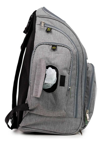 Mochila Maternidade Way Cor Grey Safety | Prática E Versátil