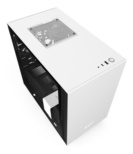 Imagen 2 de 7 de Gabinete Nzxt H210i White, Mini Itx