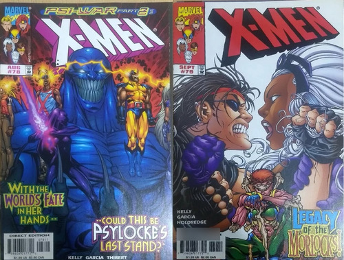 Pack 8 Comics Marvel X-men - Ingles