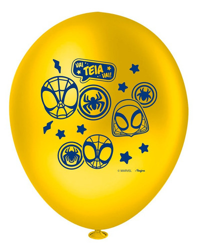 Balão - Bexiga Spidey E Seus Amigos - 25 Unidades