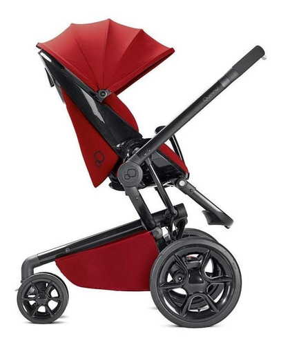 Imagen 3 de 3 de Cochecito de 3 ruedas Quinny Moodd red rumour con chasis color negro