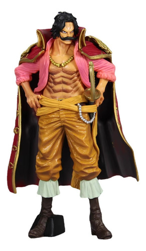 Action Figure One Piece Gol D Roger Rei Dos Piratas 21cm