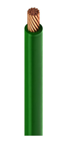 Cable Viakon Thw-ls Calibre 14 Color Verde Caja De 100 Mt