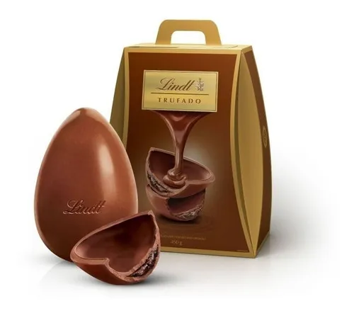 comprar Ovo De Páscoa Ao Leite Com Recheio Trufado 500g - Lindt