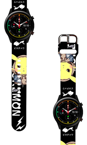 Correa Compatible Con Xiaomi Mi Watch Color Pikachu Urban Ng