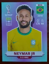 Comprar Figurita Mundial Qatar 2022 Azul Europea Neymar Bra 17