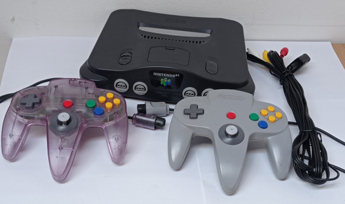 Nintendo 64 N64 + 2 Controles + Jumper Pack + Adaptador 110v