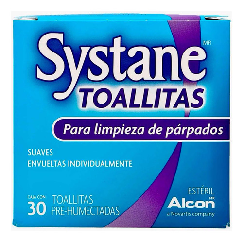 Systane Toallitas Para Limpieza De Párpados Y Facial