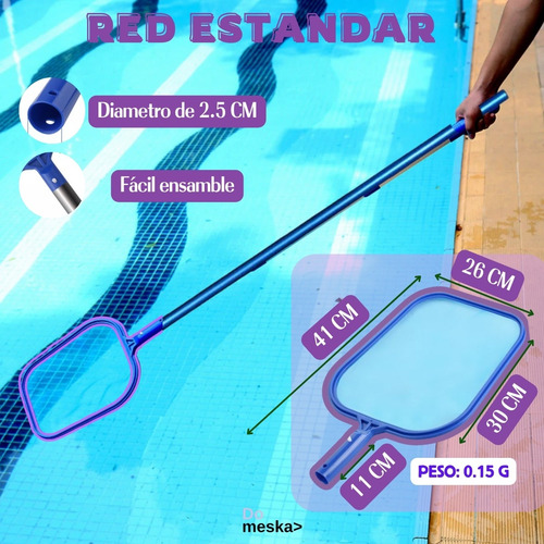 Red Estandar Tipo Pala Para Albercas Inmatmex