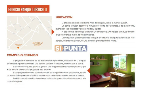 Imagen 12 de 16 de Apartamento En Altos De La Laguna, 2 Dormitorios - Consulte !!!!!!