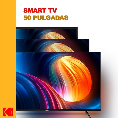 Smart Tv 4k Uhd Led 50 Pulgadas Hdmi Netflix Youtube Usb Kodak