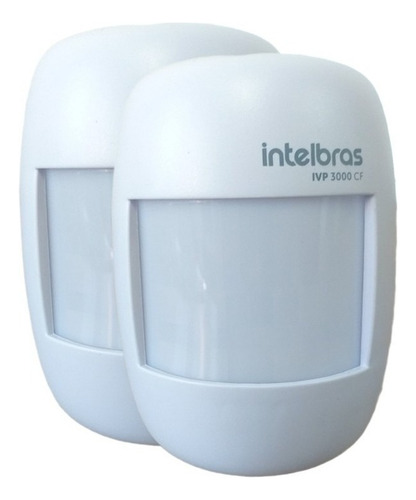 Kit Sensor Alarme Intelbras 02 Ivp 3000 Cf