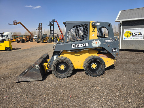 Minicargador John Deere 328d Con Sistema De Alto Flujo Hidra